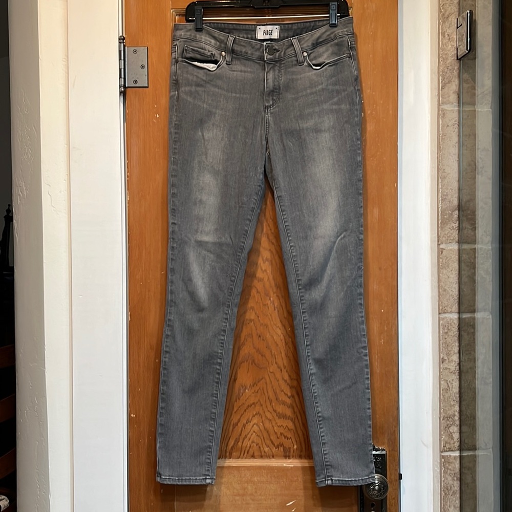 Paige Denim Verdugo Ultra Skinny - GRAY - Size 31